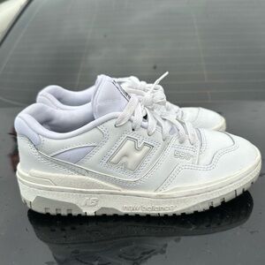 New Balance White Athletic Shoes